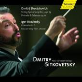 Album artwork for String Symphony No. 3 op. 73, Prelude & Scherzo op