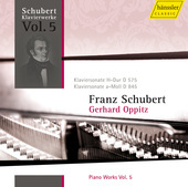 Album artwork for Schubert: Piano Works vol.5 / Oppitz