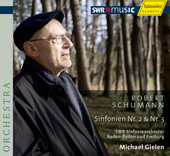 Album artwork for Schumann: Symphonies 2 & 3 / Gielen