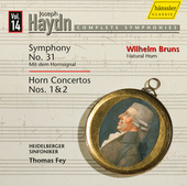 Album artwork for Haydn: Symphonies vol.14 / Fey
