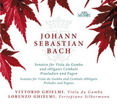 Album artwork for J.S. Bach: Sonatas for Gamba and Harpsichord