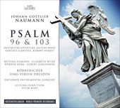 Album artwork for NAUMANN: PSALM 96 & 103