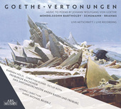 Album artwork for Music to Poems by Goethe / Mendelssohn, Brahms etc