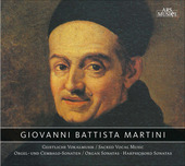 Album artwork for Martini: Sacred Music, Organ & Harpsichord Sonatas