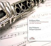 Album artwork for Rihm: 4 Studies for Clarinet Quintet, Vier Male