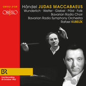 Album artwork for Handel: Judas Maccabaeus (abridged) (Sung in Germa