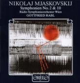 Album artwork for Symphonien No. 2 cis-Moll, op. 11 & No. 10 f-Moll,