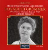 Album artwork for Groe Snger unseres Jahrhunderts: Elisabeth Grmm