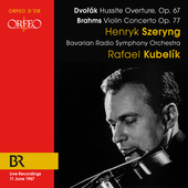 Album artwork for Dvorák: Hussite Overture - Brahms: Violin Concert