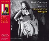 Album artwork for Bizet: Carmen (live) / Bumbry, Vickers, Freni, Kar