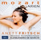 Album artwork for Mozart: Arien / Fritsch