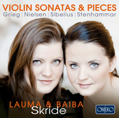 Album artwork for Violin Sonatas & Pieces / Lauma & Baiba Skride