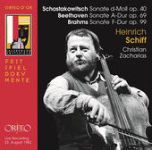 Album artwork for Cellos Sonatas  / Schiff, Zacharias