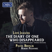 Album artwork for Janácek: The Diary Of One Who Disappeared