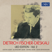 Album artwork for Dietrich Fischer-Dieskau: Lied Edition, Vol. 2