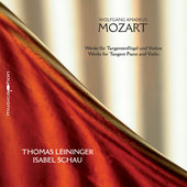 Album artwork for Mozart: Works for Tangent Piano and Violin