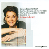 Album artwork for Bach: The Well-tempered Clavier, BWVV 846-893