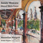 Album artwork for Manuel Maria Ponce - Sonata mexicana