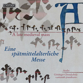 Album artwork for A late medieval mass