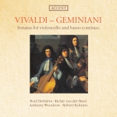 Album artwork for Vivaldi/Geminiani: Cello & Basso Continuo Sonatas