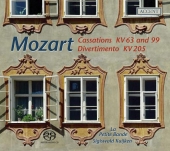 Album artwork for MOZART: CASSATIONS KV63 AND 99 / DIVERTIMENTO KV 2