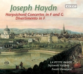 Album artwork for Haydn: Harpsichord Concertos, Divertimento (Kuijke