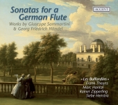 Album artwork for Handel / Sammartini: Sonatas for a German Flute