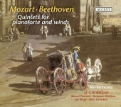 Album artwork for QUINTETS FOR PIANOFORTE AND WINDS