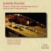 Album artwork for Haydn: Twelve Trios for Flute, Violin, Violoncello