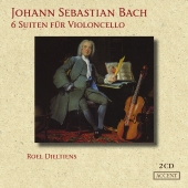Album artwork for Bach: 6 Suites for Violoncello (Dieltiens)