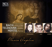 Album artwork for Musica Angelica plays Bach, Telemann & Hertel