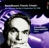 Album artwork for Rudolf Kerer: Bach / Busoni / Franck / Chopin Reci