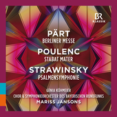 Album artwork for Pärt: Berliner Messe - Poulenc: Stabat mater - St