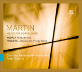 Album artwork for Masses for Double Choir: Martin, Poulenc, Kodaly
