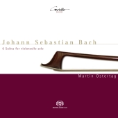 Album artwork for Bach, JS; 6 Suites for Violoncello; Martin Osterta