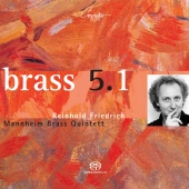 Album artwork for Brass 5.1; Mannheim Brass Quintett