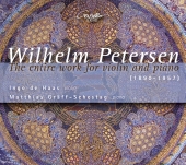 Album artwork for PETERSON - THE COMPLETE WORK FOR VIOLIN AND PIANO