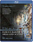 Album artwork for Great Arias: O let me weep - Famous Baroque Arias 