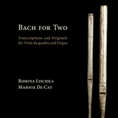Album artwork for Bach for Two