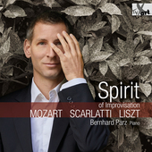 Album artwork for Mozart, Scarlatti, Liszt - Spirit of Improvisation