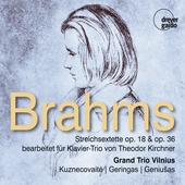 Album artwork for Brahms: String Sextets Opp. 18 & 36, arr. for Pian