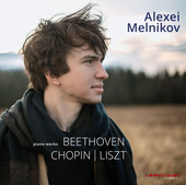 Album artwork for Beethoven, Chopin & Liszt: Piano Works / Melnikov