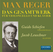 Album artwork for Reger: Das Gesamtwerk für Violoncello und Klavier