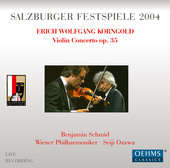 Album artwork for Korngold: Violin Concerto, Much Ado, Suite Op. 23