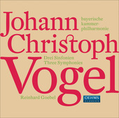 Album artwork for Vogel: Three Symphonies