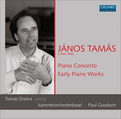 Album artwork for Janos Tamas: Piano Concerto / Early Piano Works