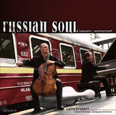 Album artwork for Russian Soul : Cello pieces by Kapustin and Rachma