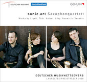 Album artwork for Sonic Art Saxophone Quartett