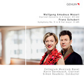 Album artwork for Mozart: Clarinet Concerto, Schubert: Symphony #5