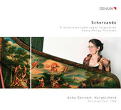Album artwork for Telemann: Scherzando – 6 Ouverturen nebst zween 